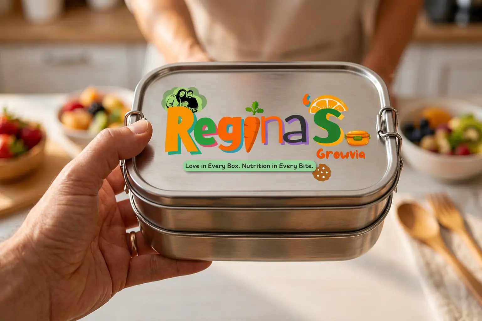 Regina's Growvia Tiffin Box